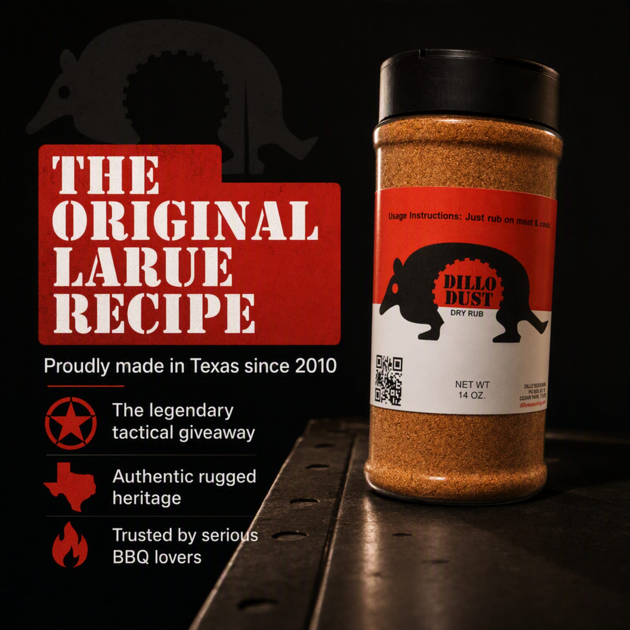 Dillo Dust - The Original LaRue Recipe