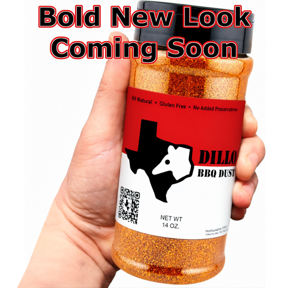 Dillo® Dust All Natural Premium Texas BBQ Dry Rub Meat Seasoning