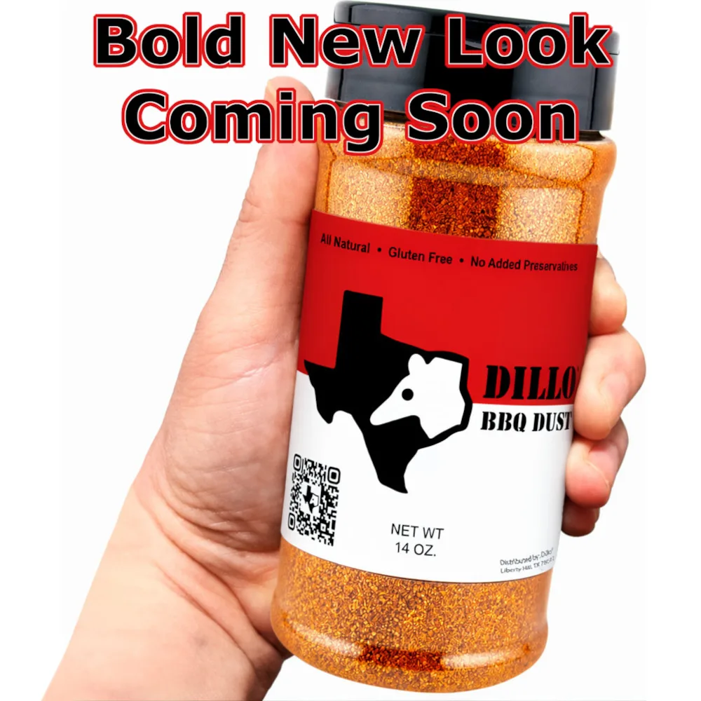 Dillo® Dust All Natural Premium Texas BBQ Dry Rub Meat Seasoning