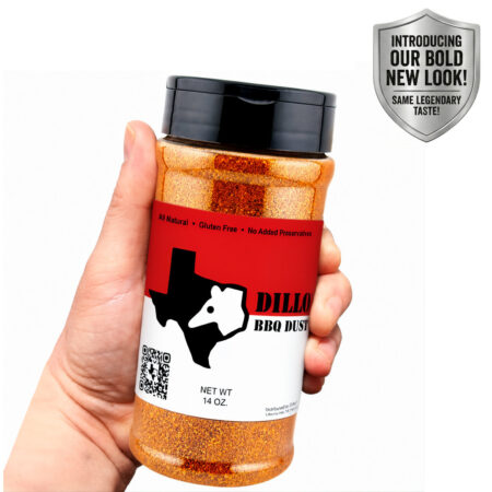 Dillo® Dust All Natural Premium Texas BBQ Dry Rub Meat Seasoning