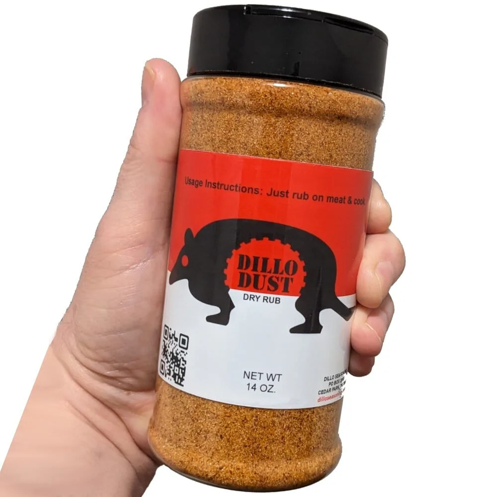 Dillo® Dust Premium All Natural Texas Style Larue Tactical BBQ Seasoning - DilloDust.com