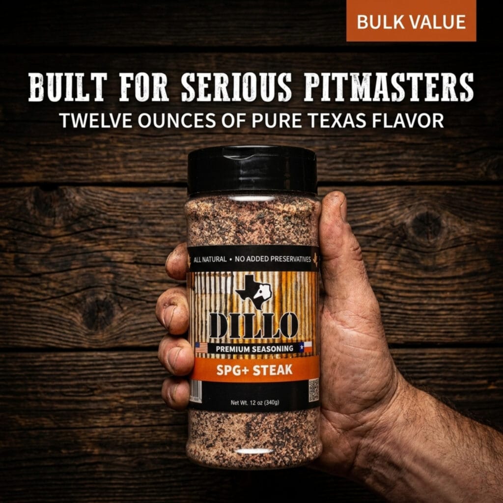Dillo Dust SPG Steak Seasoning - Built for Serious Pitmasters
