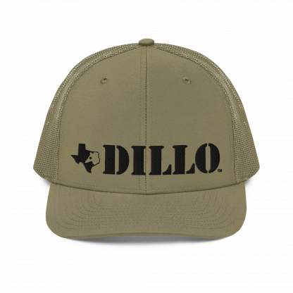 Richardson R112 Dillo Trucker Hat 6-Panel Mesh Adjustable Snap Back - FDE