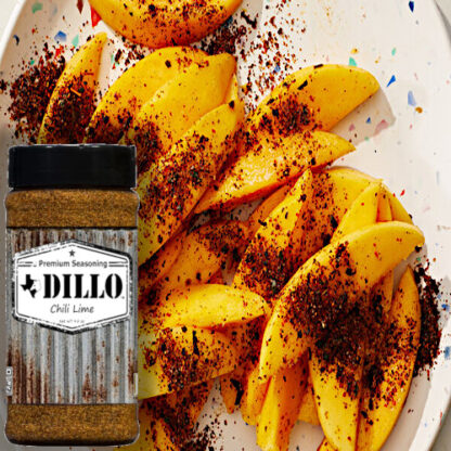 Dillo Dust Chili Lime Seasoning on Mango