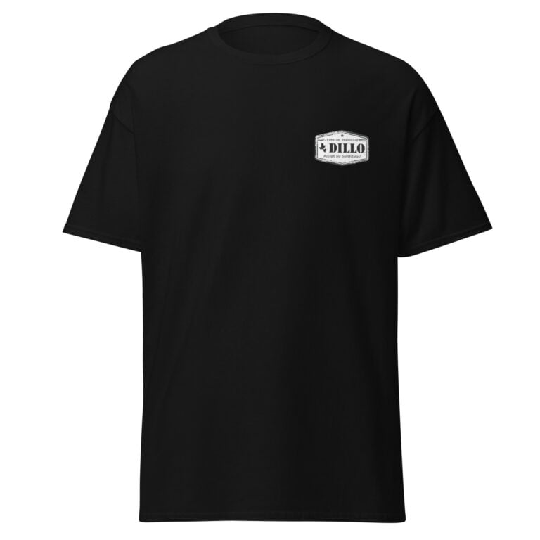 Dillo Seasoning "Accept No Substitutes" T-Shirt - Black