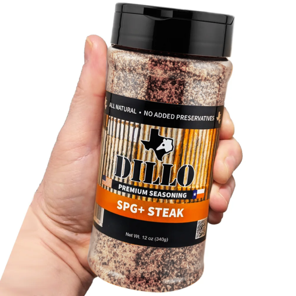 Dillo SPG+ Salt, Pepper & Garlic Steak Seasoning - DilloDust.com