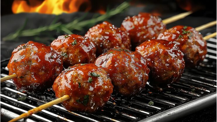 Dillo Dust Texas BBQ Smoked Meatballs