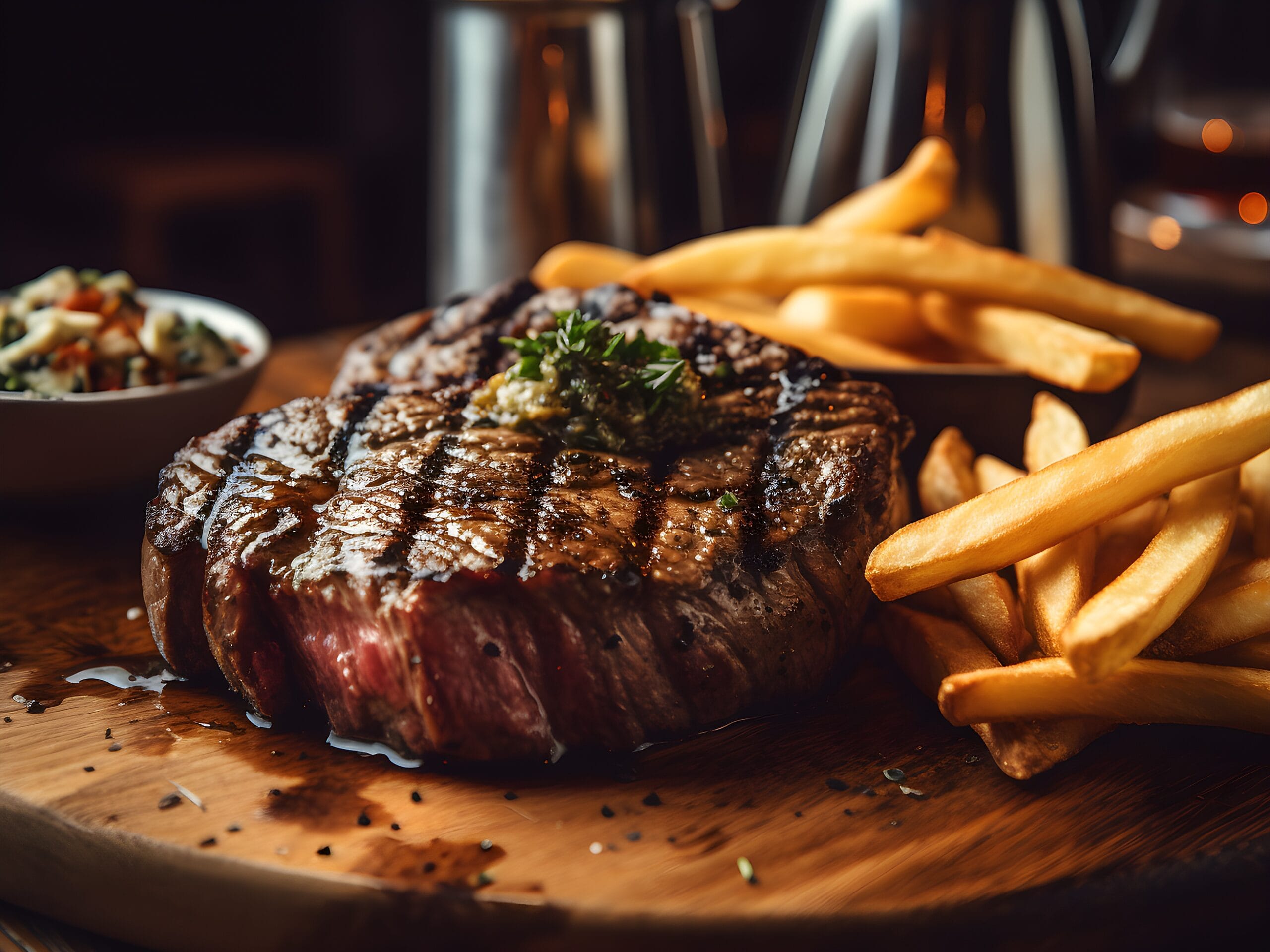 Perfectly Seared SPG+ Grilled Ribeye Steaks
