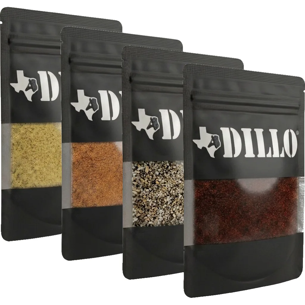 Dillo® Dust Seasoning Assorted Samples Pack