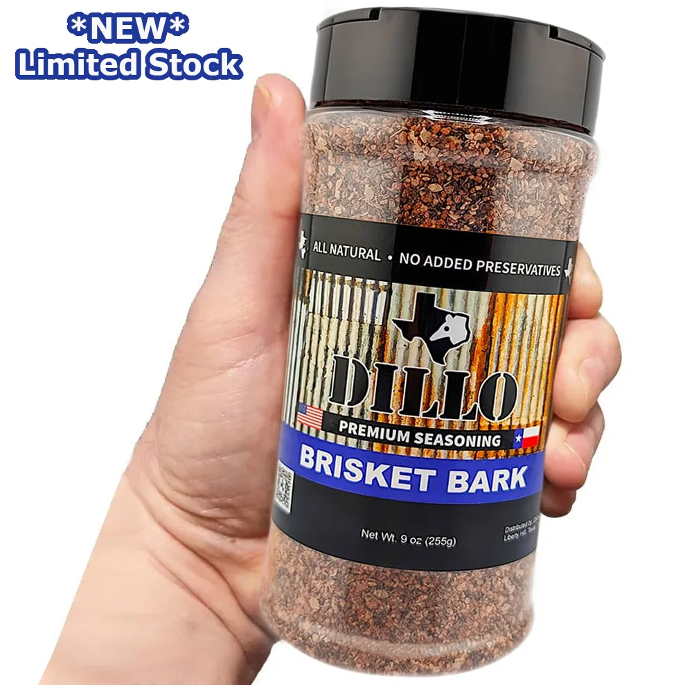 Dillo® Dust Brisket Bark Dry Rub Beef Seasoning