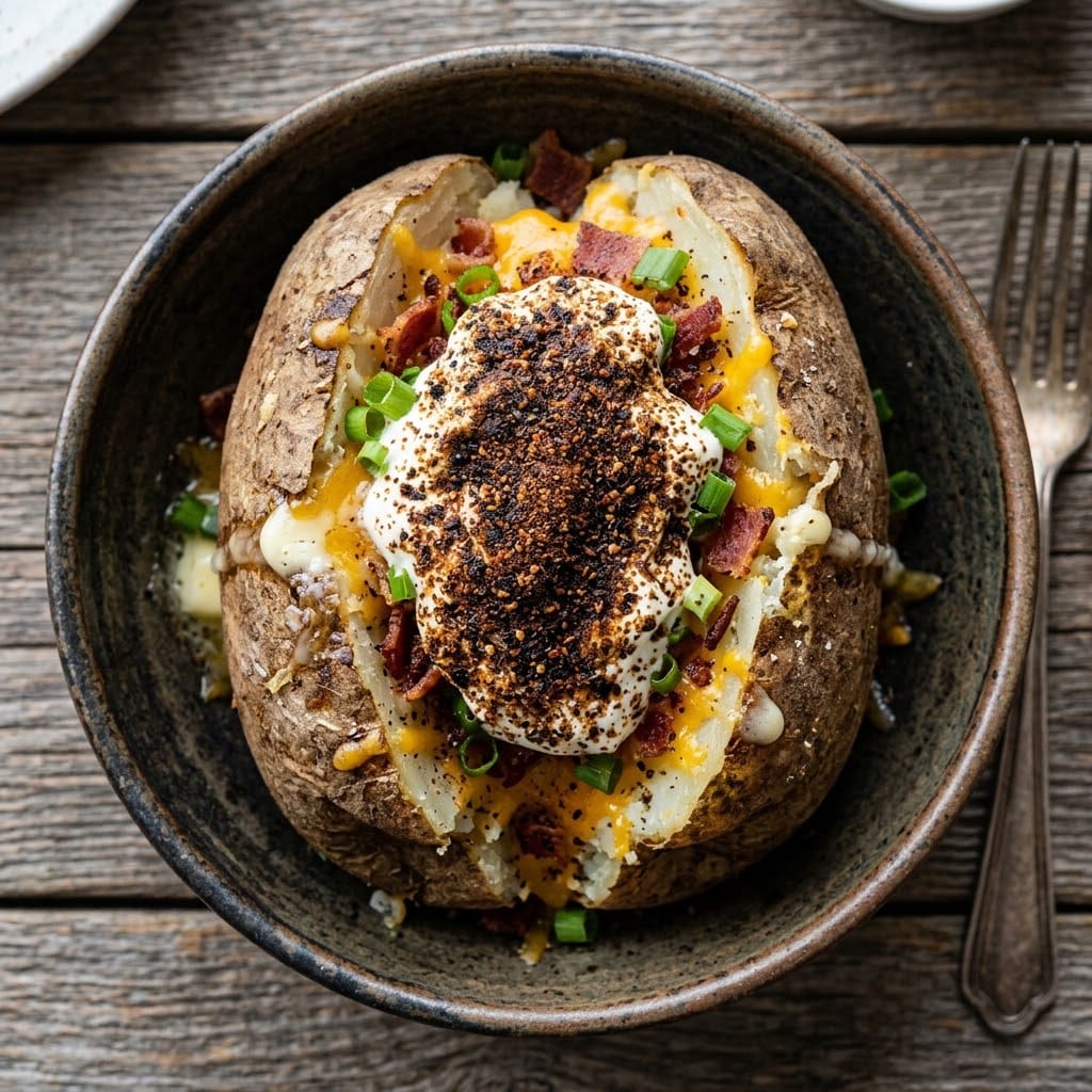 Dillo® Brisket Bark Loaded Baked Potatoes